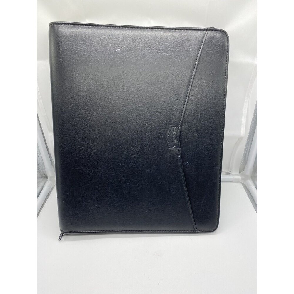 Day Runner Pro Business System 229-59 Black Leather 7-Ring Planner Organizer